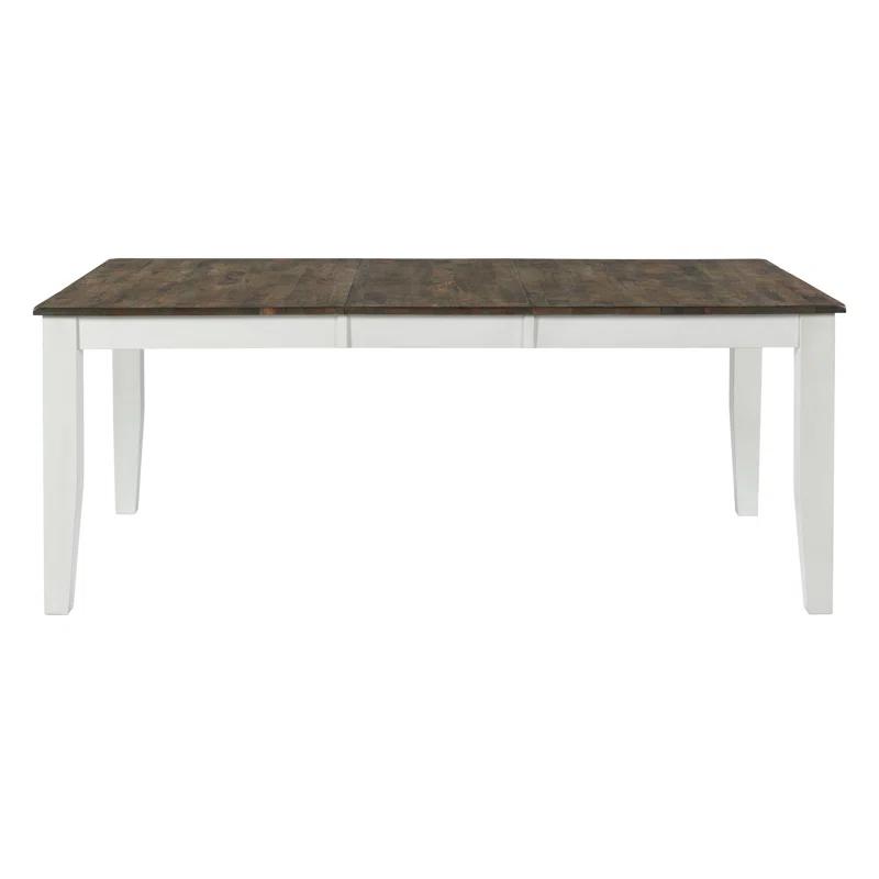Red Barrel Studio® Extendable Solid Wood Dining Table