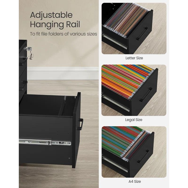 17 Stories File Cabinet, Office Filing Cabinet With Lock