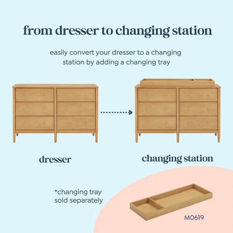 Frem 6-Drawer Dresser