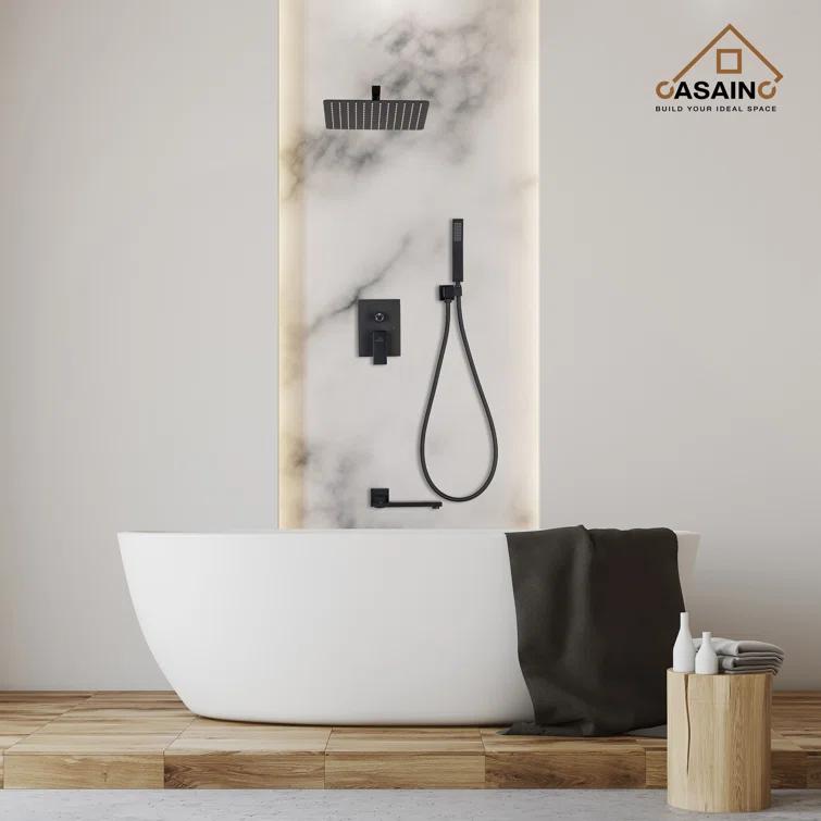 Pressure-Balanced (Temperature And Volume) All-In-One Kit with Rough in-Valve