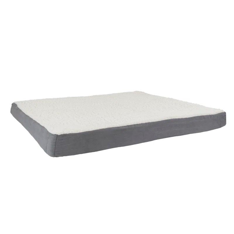 Petmaker PETMAKER Orthopedic Dog Bed - Memory Foam Crate Mat with Machine Washable Cover
