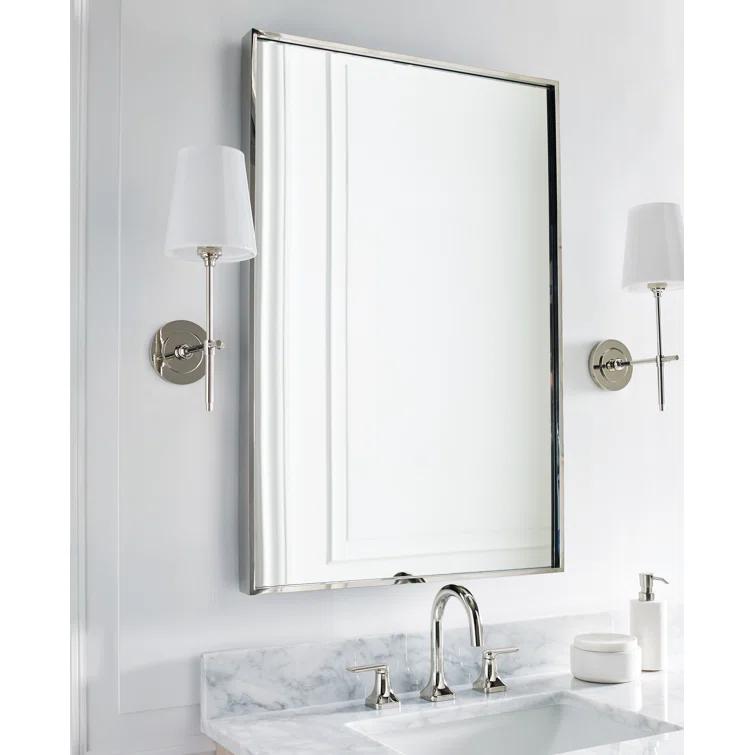 Bryant Bronze and Black 14.5" Brass Wall Sconce with White Glass Shade