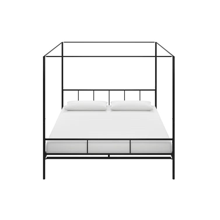 Novogratz Marion Metal Canopy Bed
