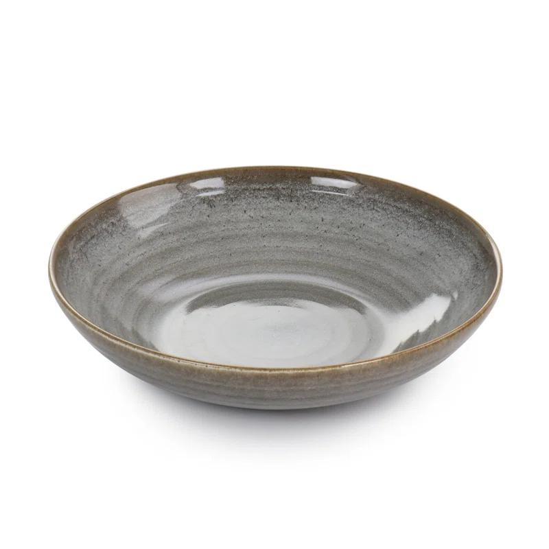 Gibson Elite 12 Piece Dreamweaver Round Earthenware Dinnerware Set & Reviews | Wayfair
