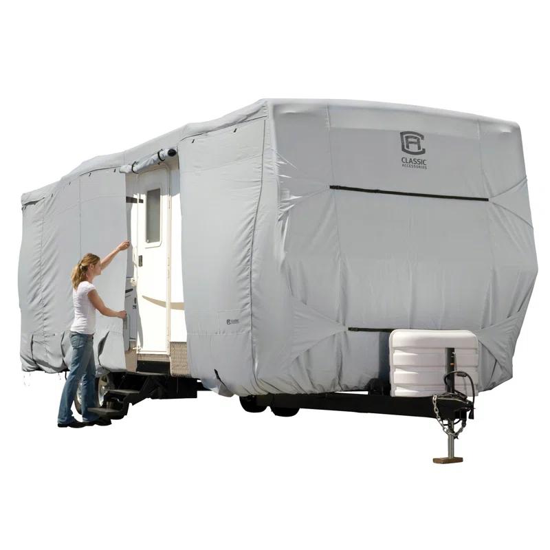 Classic Accessories Overdrive Tie Mildew Resistant RV Cover By Classic Accessories