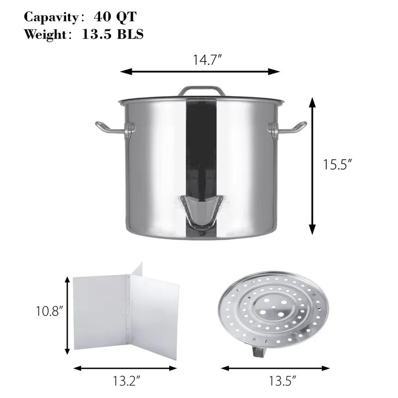 ARC Stainless Steel Pot Set