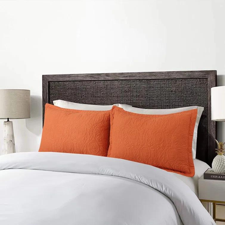 MarCielo P-solid Shams Pillow Sham (Set of 2)