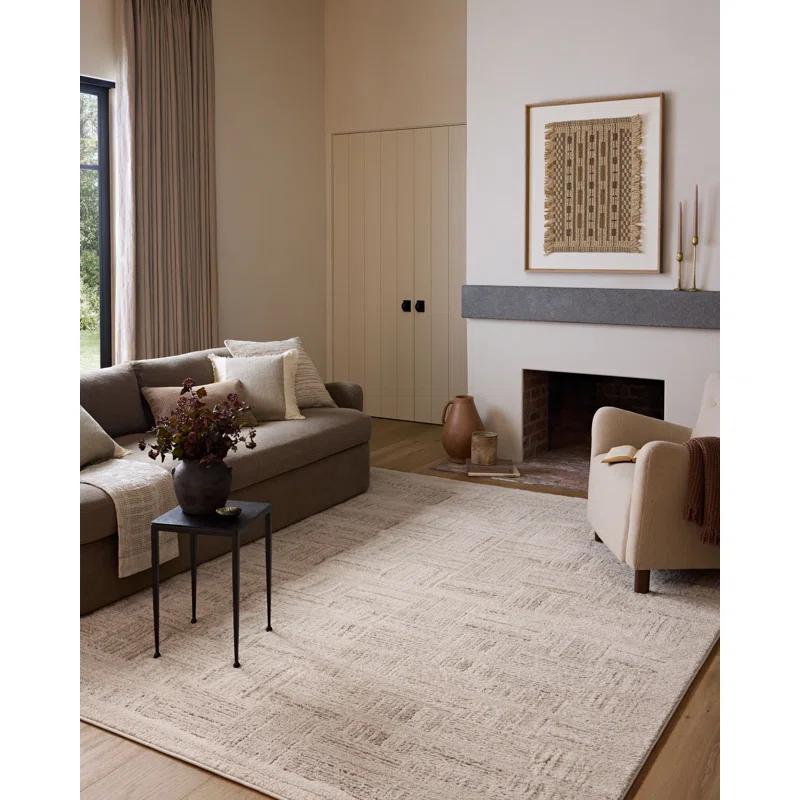 Amber Lewis x Loloi Amber Lewis x Loloi Monty  Ivory / Taupe Area Rug