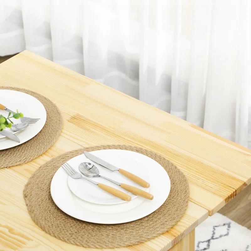 Wrought Studio™ Embri Extendable Pine Dining Table