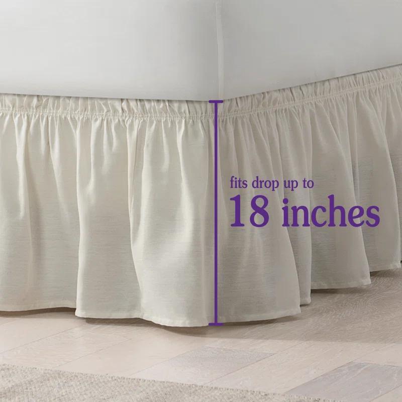 Easy Fit™ Baratta Ruffled Wrap Around Bed Skirt