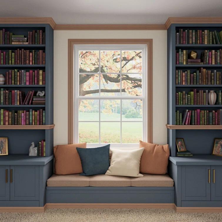 Ekena Millwork WM392 1"D x 2 3/8"W x 96"L Solid Wood Stain Chair Rail Molding