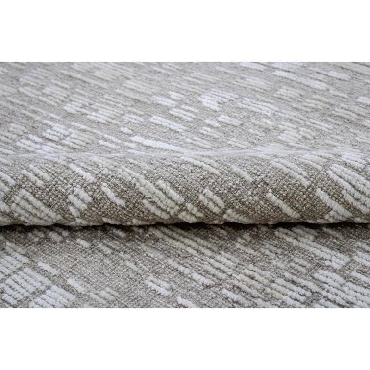 Shepherd Oatmeal Hand Knotted Wool Rug
