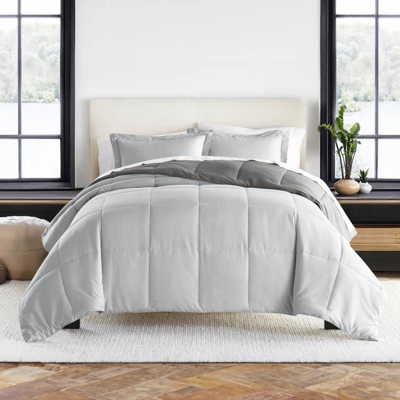 Becky Cameron Reversible Down-Alternative Comforter Bedding Set