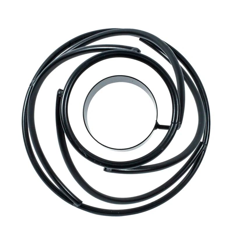 Echo Valley Weather Resistant Metal Abstract Gazing Ball Stand