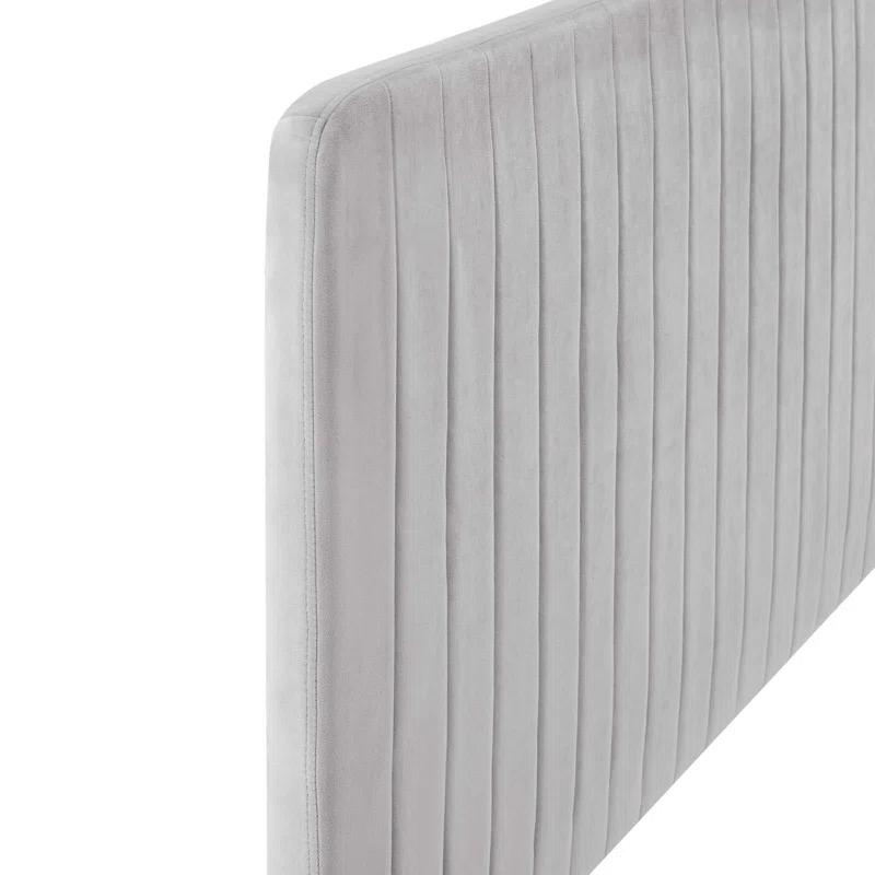 Mercer41 Milenna Channel Tufted Headboard