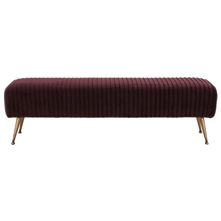 Willa Arlo™ Interiors Thornbury Velvet Upholstered Bench