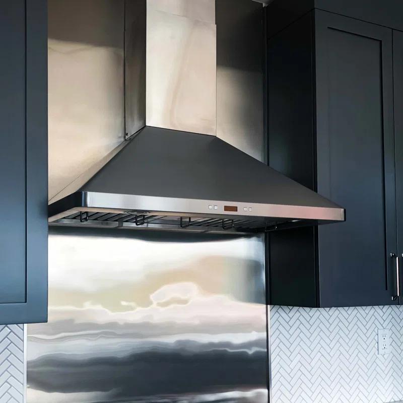 ProLine Range Hoods PROLINE 30" 600 CFM Convertible Wall Mount Range Hood in Brushed Stainless Steel