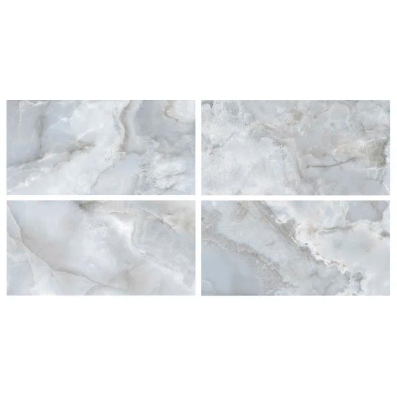 24" x 47" Porcelain Marble Look Wall & Floor Tile (15.49 Sq. Ft. / case)