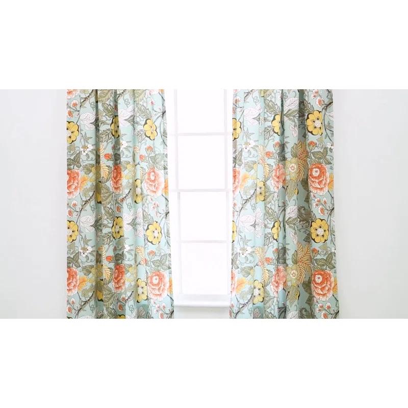 Lush Decor Polyester Room Darkening Curtain Pair (Set of 2)