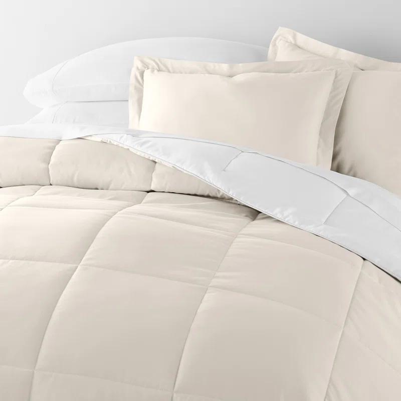 Becky Cameron Reversible Down-Alternative Comforter Bedding Set
