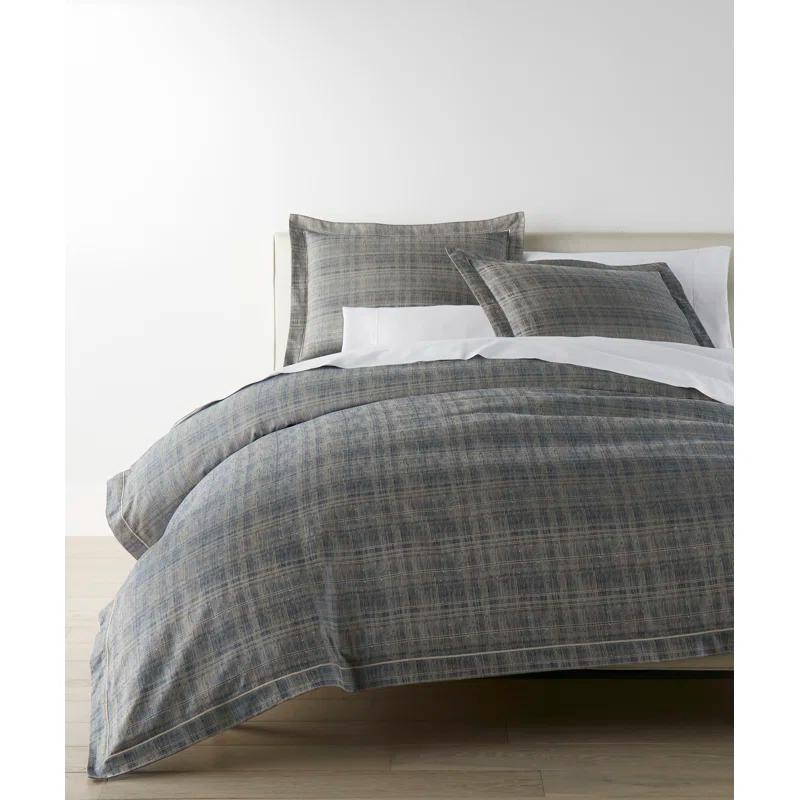 Biagio Modern & Contemporary Satin Abstract Duvet Cover