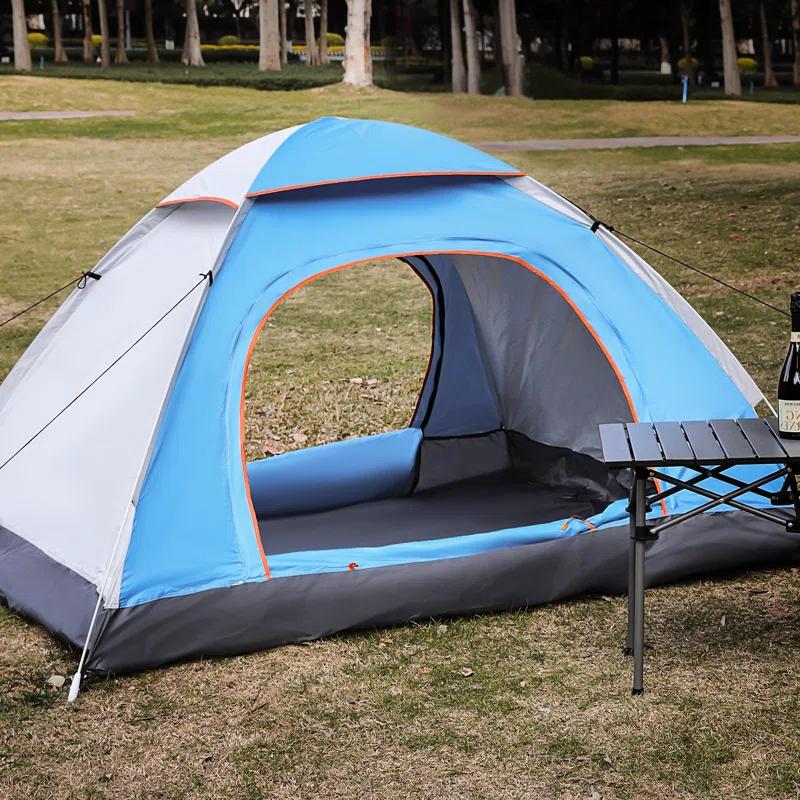 MoNiBloom 2 Person Instant Automatic Pop Up Camping Tent Waterproof Dome Tent with Rain Fly for Outdoor Hiking
