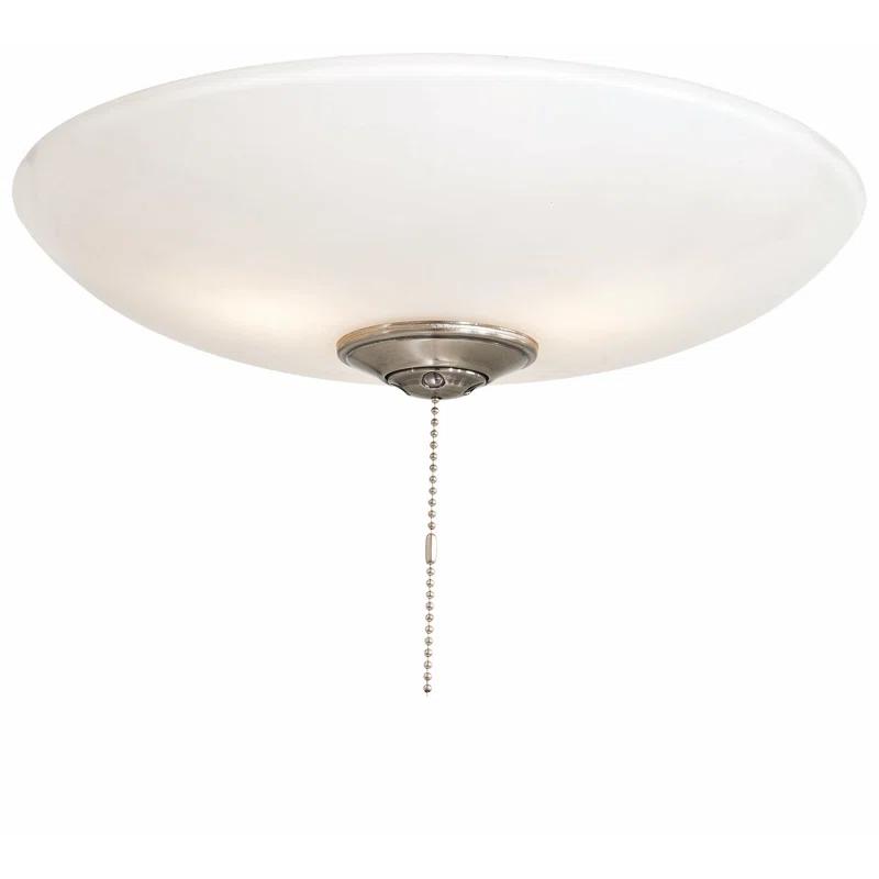 3-Light Universal LED Ceiling Fan Globe Light Kit