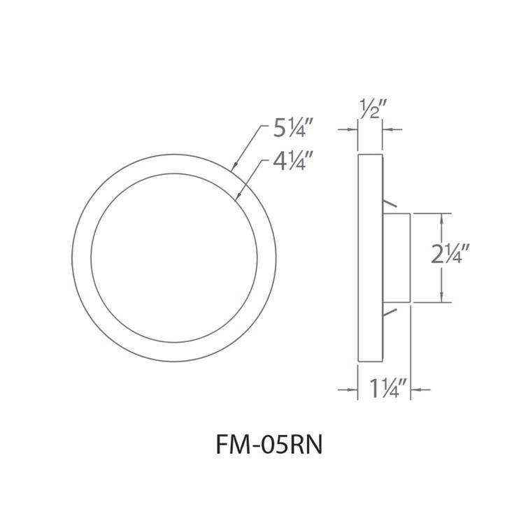 WAC Limited Acrylic LED Flush Mount