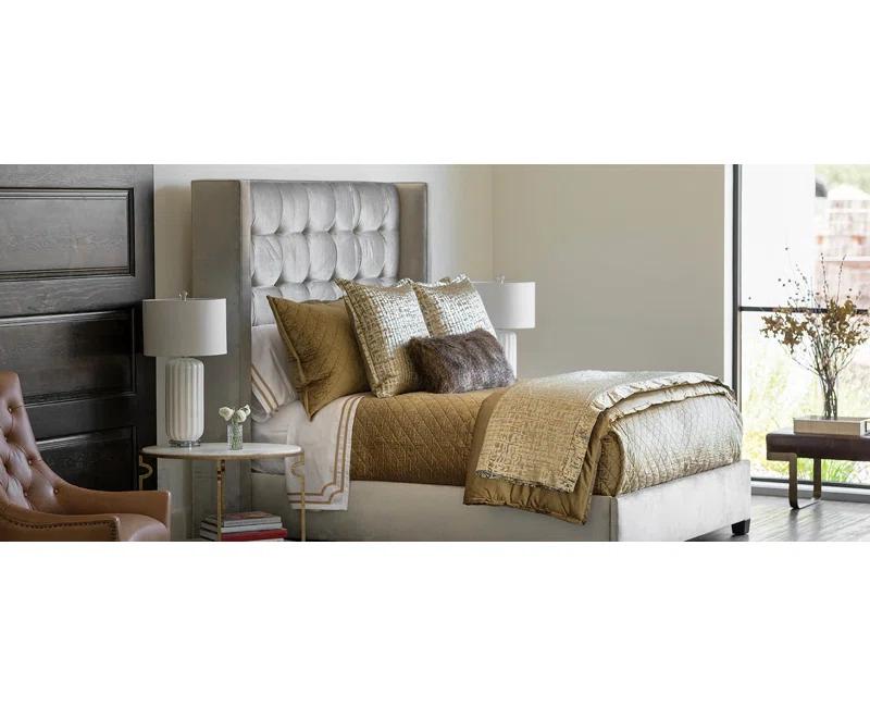 Lili Alessandra Chloe Feather Throw Pillow