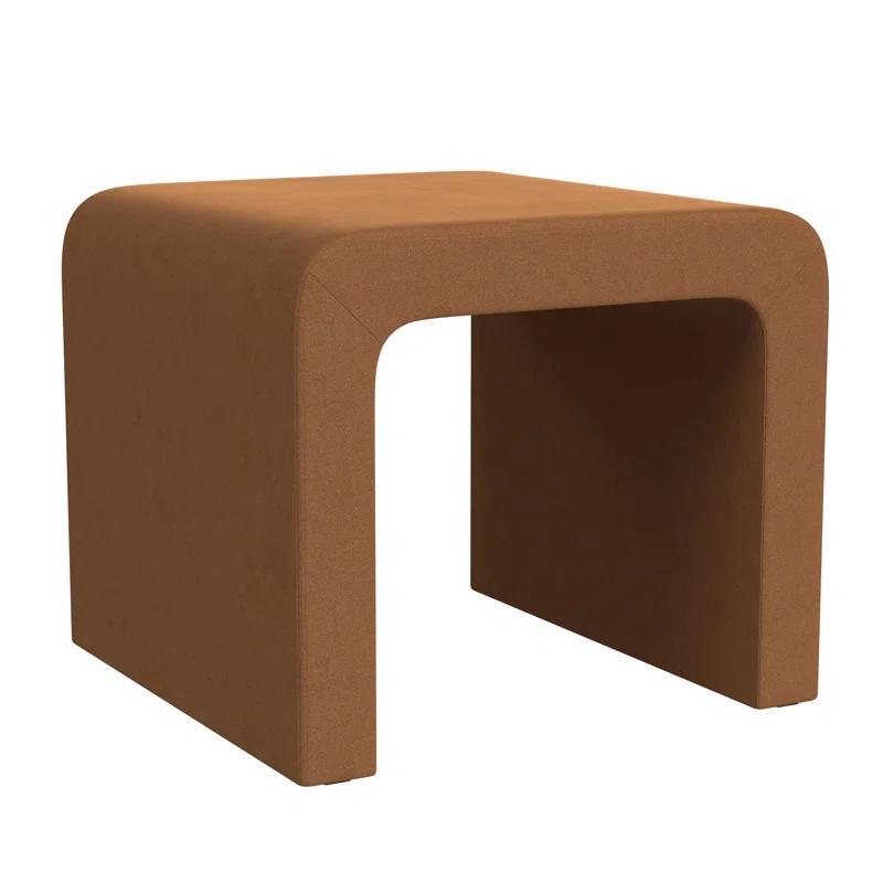 HomePop Homepop Arch Ottoman - Rust