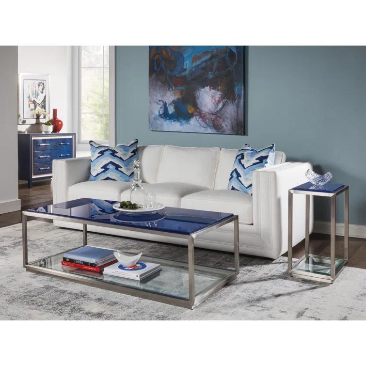 Artistica Home Signature Designs Ultramarine Rec Cocktail Table