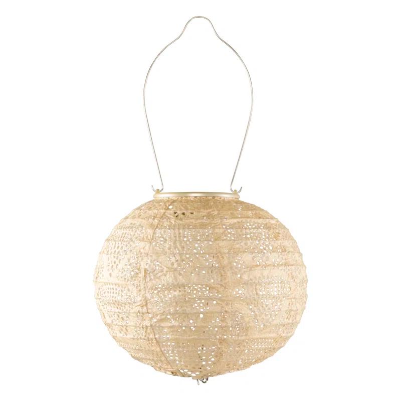 Boho Globe Solar Outdoor Lantern