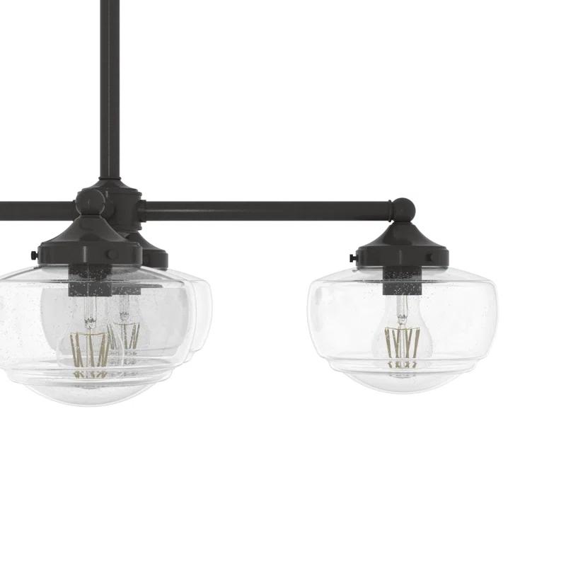 Saddle Creek 7 - Light Kitchen Island Linear Pendant