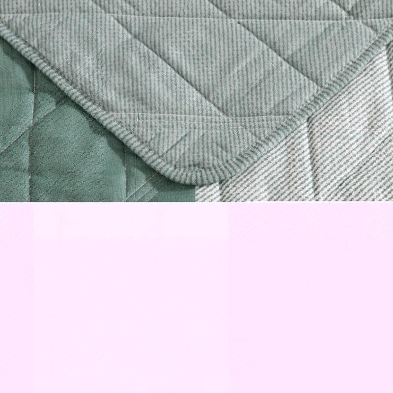 Eddie Bauer Eddie Bauer Boulder Plaid Cotton Green Quilt Set