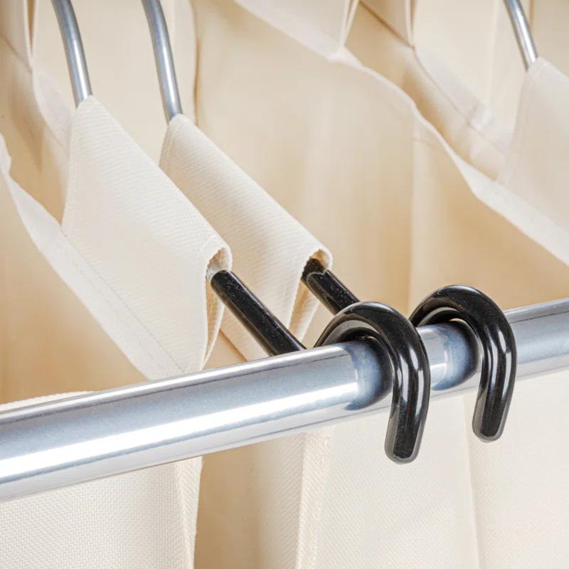 Household Essentials Rolling Laundry Hamper