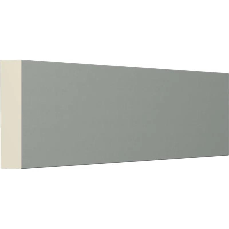 Ekena Millwork 3.25'' H x 94.5'' W x 1'' D Urethane Flat Trim (Set of 12)