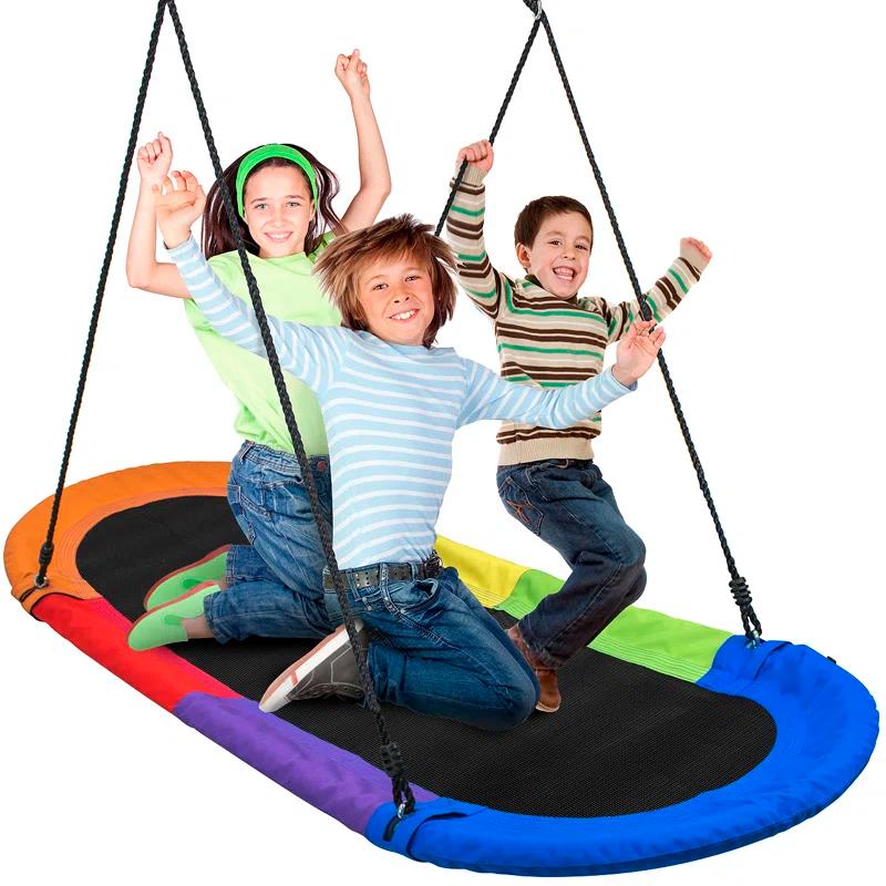 Sorbus Saucer Tree Swing Sorbus Saucer Surf Swing Portable Holds 330lbs