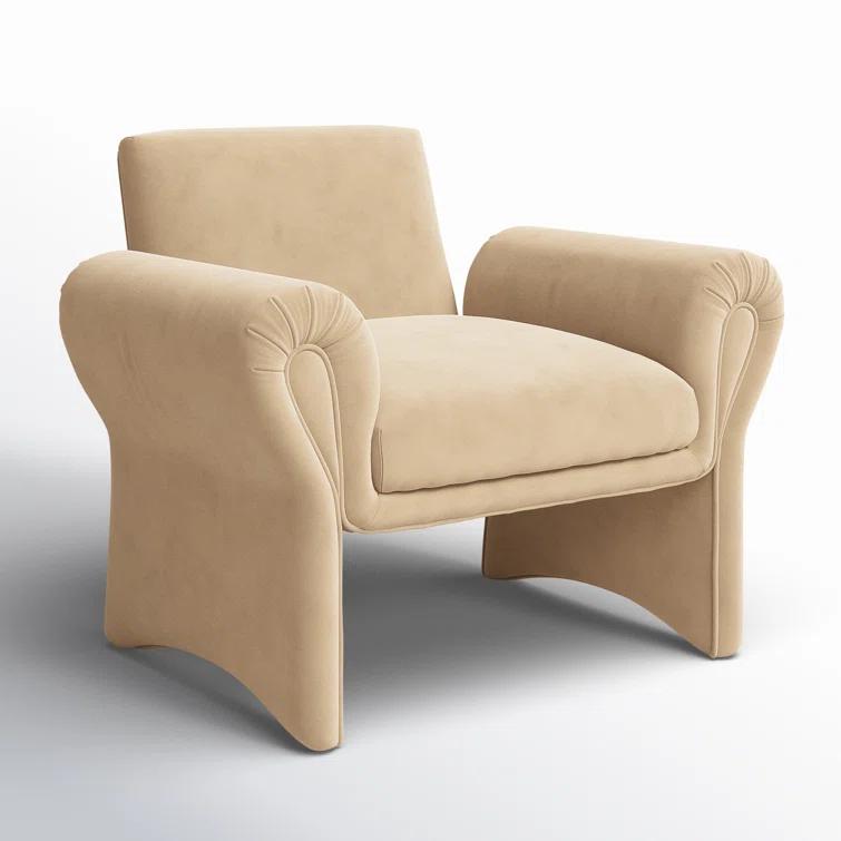 Fenella Accent Chair - Camel Velvet