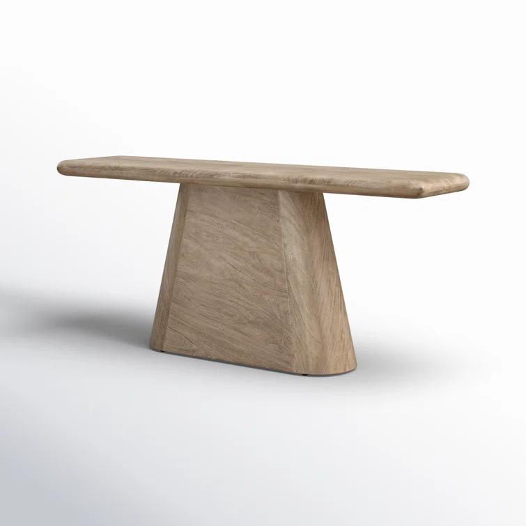 Brie 70'' Solid Wood Console Table