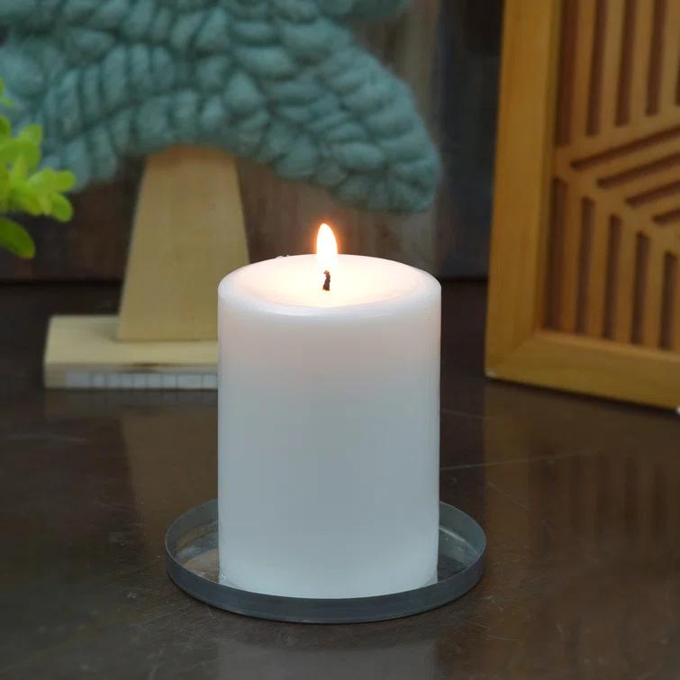 Jeco Inc. Unscented Pillar Candle