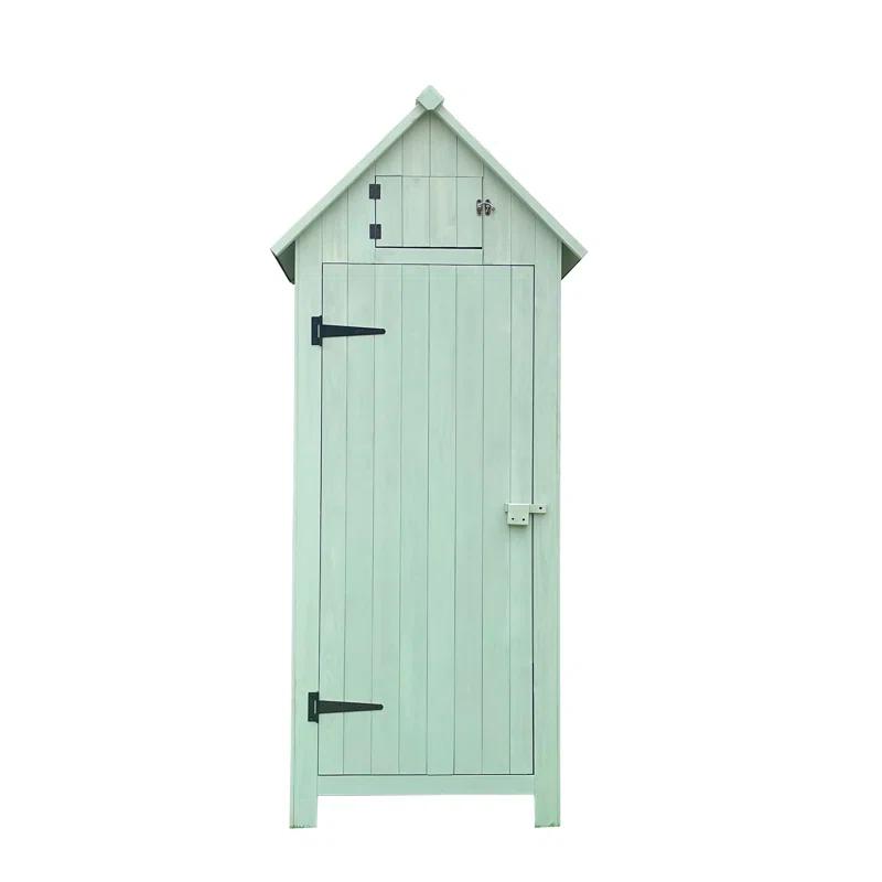 Hanover 2 ft. 5 in. W x 2 ft D Solid Wood Storage Shed