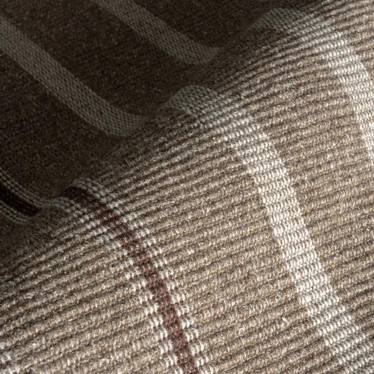 Gracie Oaks Toluca Striped Wool Area Rug