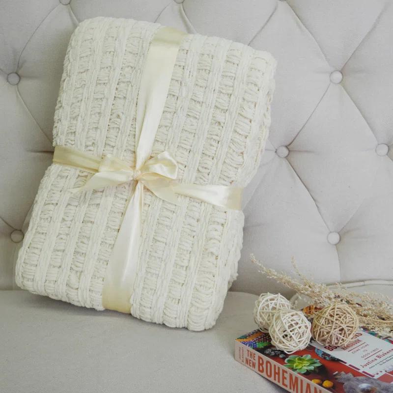 Home Soft Things Space Yarn Throw Blanket