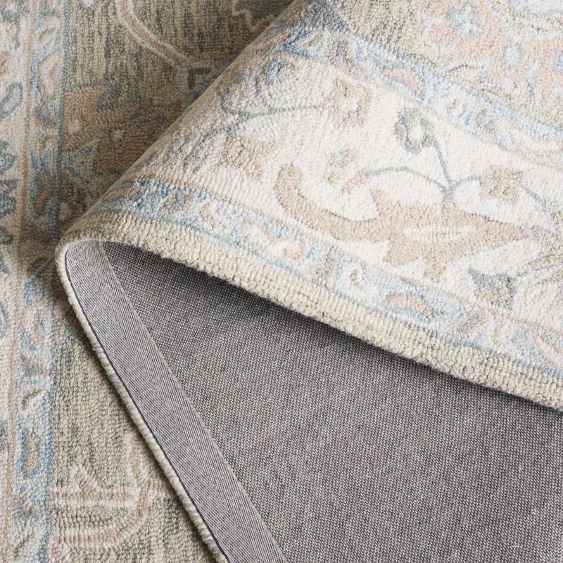 Safavieh Ebony Hand Tufted Wool Pile Oriental Rug