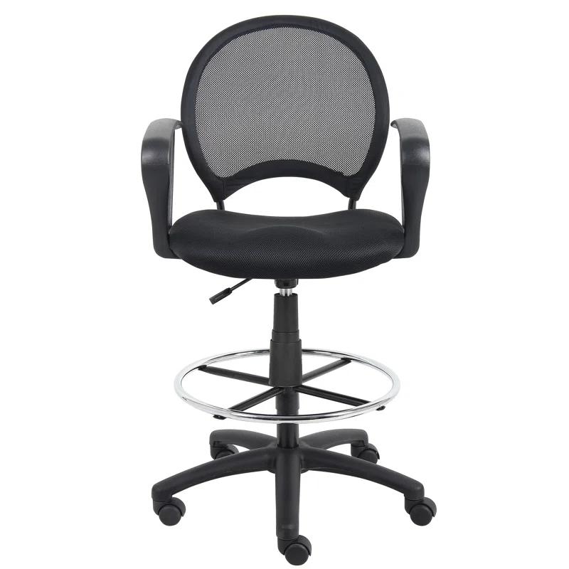 Boss Office Products Mesh Drafting Chair
