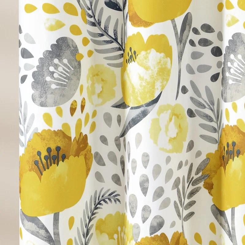 Lush Decor Bryonhall Floral Shower Curtain