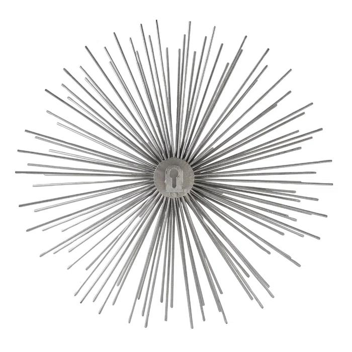 CosmoLiving by Cosmopolitan Metal 3D Long Spike Starburst Home Wall Decor Set