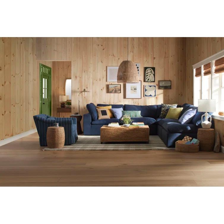 Amber Lewis x Loloi Valley Ivory / Green 1'-5" x 1' Wall Art