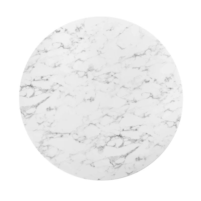 Modway Modway Lippa Oval Artificial Marble Dining Table