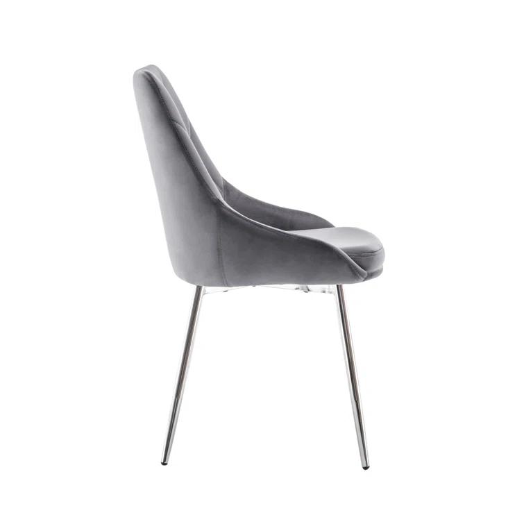 Stanca 20'' H Velvet Upholstered Side Chair